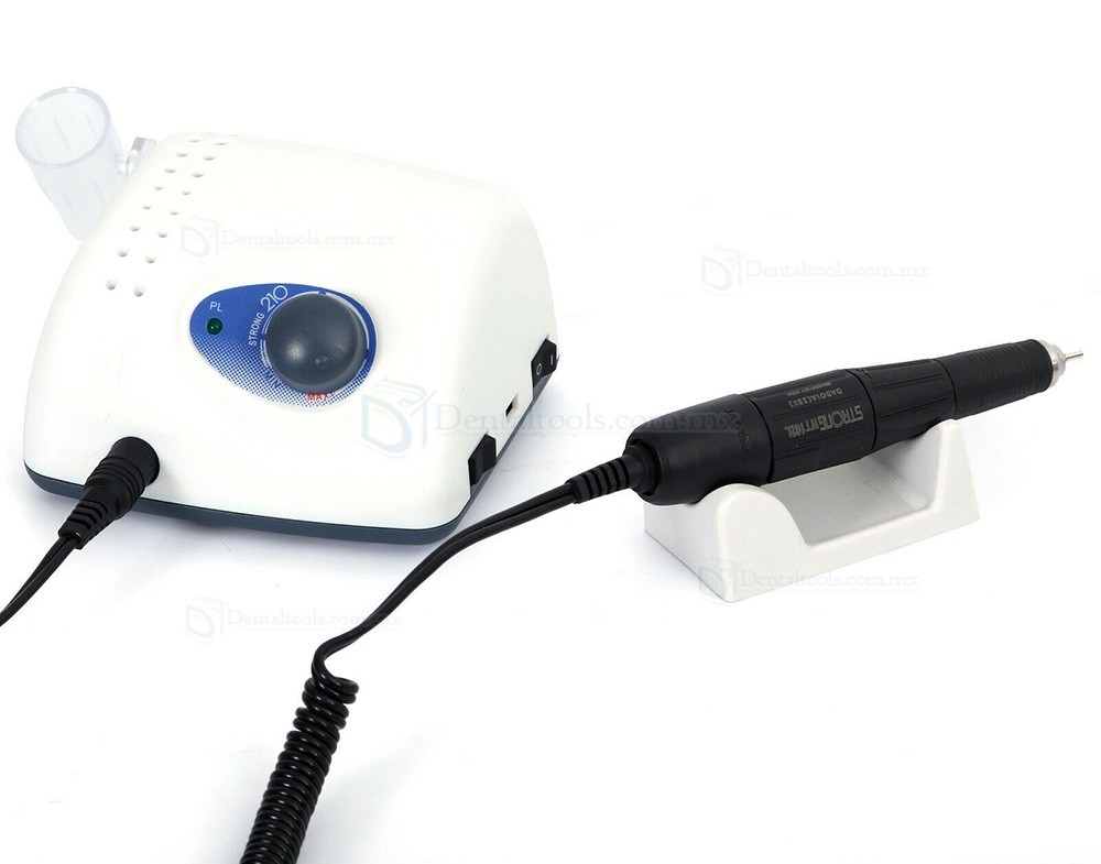 Strong STRONG210 Micromotor para laboratorio dental con pieza de mano 102L de 35000RPM